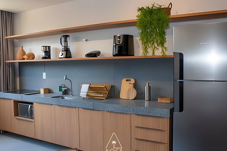 Flat Pistachio in Resort Condo 50m from the Sea
