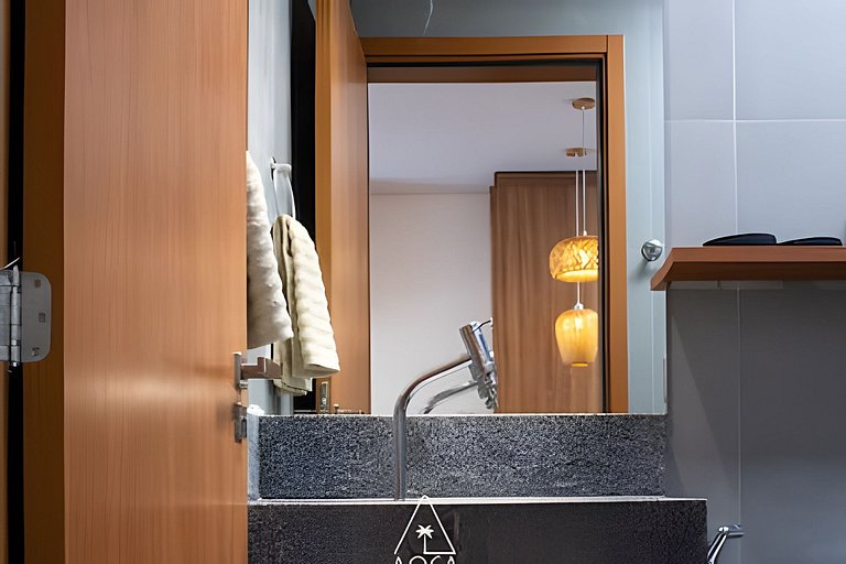 Studio Japaratinga by the sea and close to the pool