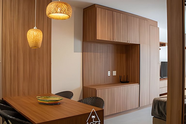 Studio Japaratinga by the sea and close to the pool