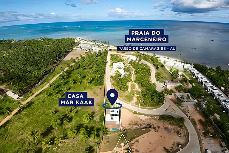 Casa Mar KAAK - Vista pro Mar na Rota dos Milagres
