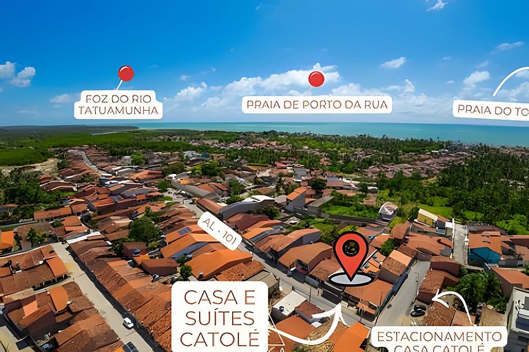 Suíte Caeté, seu refúgio na Rota dos Milagres