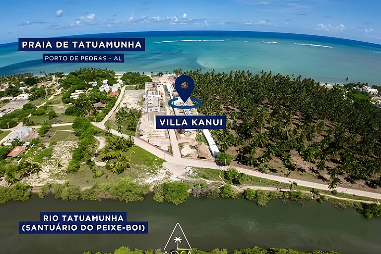 Luxury Duplex 100 meters from Tatuamunha Beach