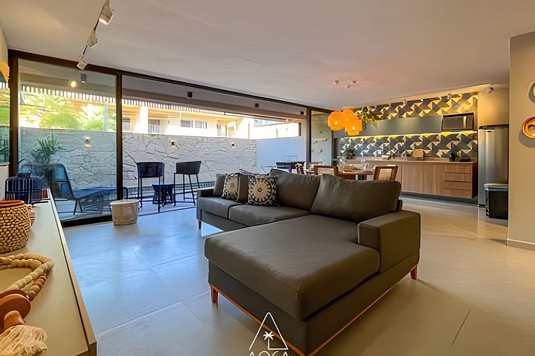 Duplex de Luxo a 100 metros da Praia de Tatuamunha