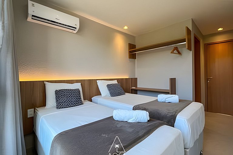 Duplex de Luxo a 100 metros da Praia de Tatuamunha