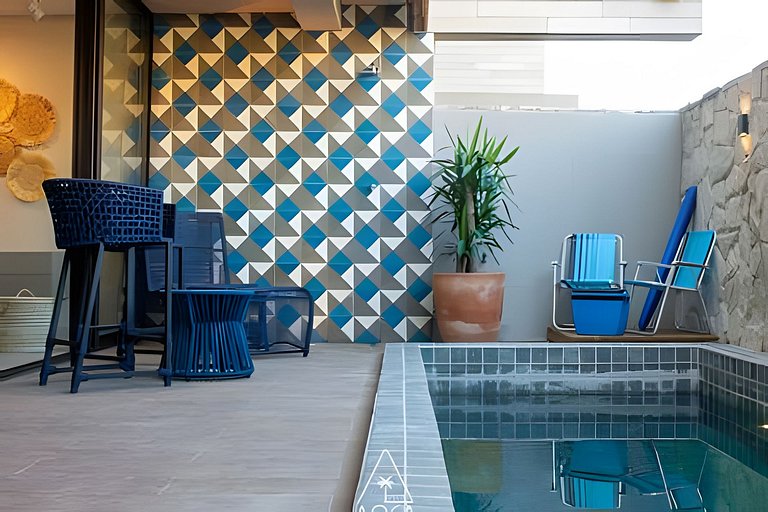 Duplex de Luxo a 100 metros da Praia de Tatuamunha
