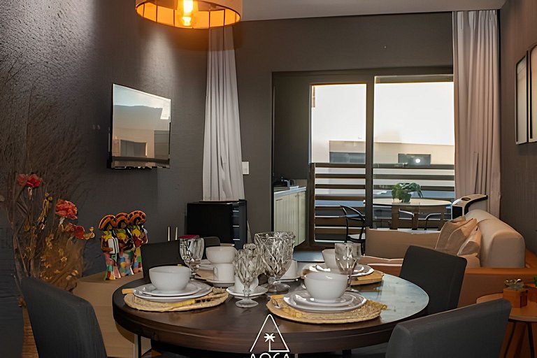 Flat Maré Mansa – Refúgio de Paz no Villas Manatee