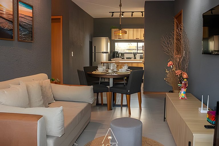 Flat Maré Mansa – Refúgio de Paz no Villas Manatee