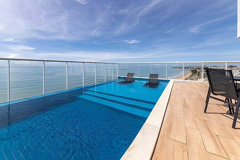 Apê 506: Your Seaside Refuge in Maceio with View