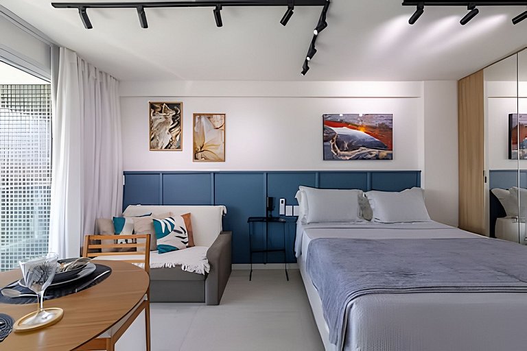Apê 506: Your Seaside Refuge in Maceio with View