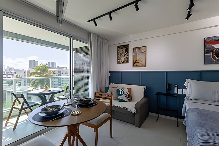Apê 506: Your Seaside Refuge in Maceio with View