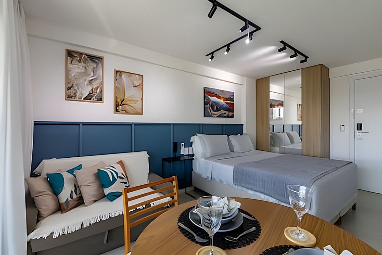 Apê 506: Your Seaside Refuge in Maceio with View