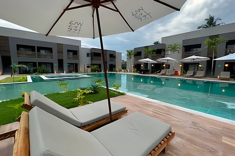 Studio Adoramar, Vista Piscina na Praia do Patacho
