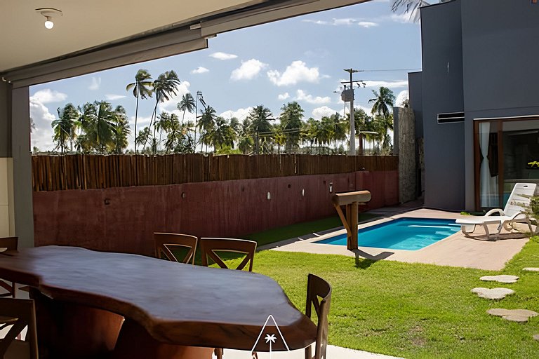 3 Suítes de Luxo em Condomínio na Praia do Patacho