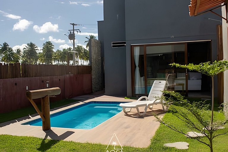 3 Suítes de Luxo em Condomínio na Praia do Patacho