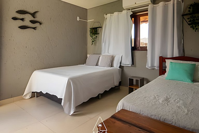 3 Suítes de Luxo em Condomínio na Praia do Patacho