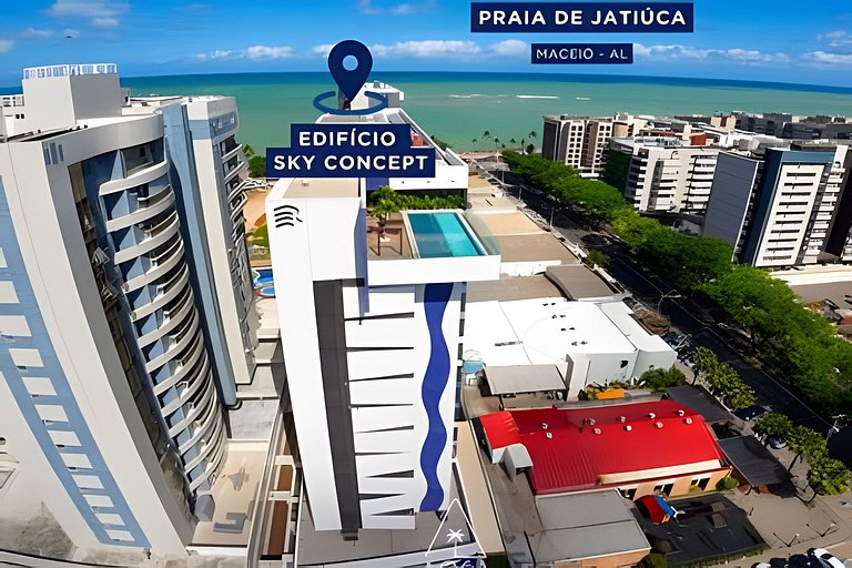 Sky 611 Maceió: Refúgio à Beira-Mar