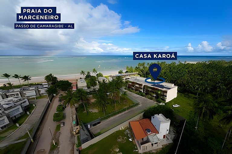 Casa Karoá – Seu Duplex no Paraíso a Beira-Mar