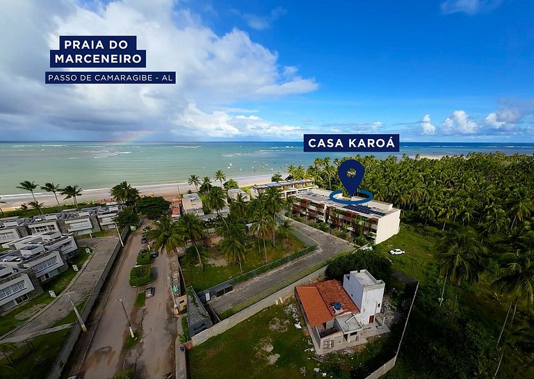 Casa Karoá – Seu Duplex no Paraíso a Beira-Mar