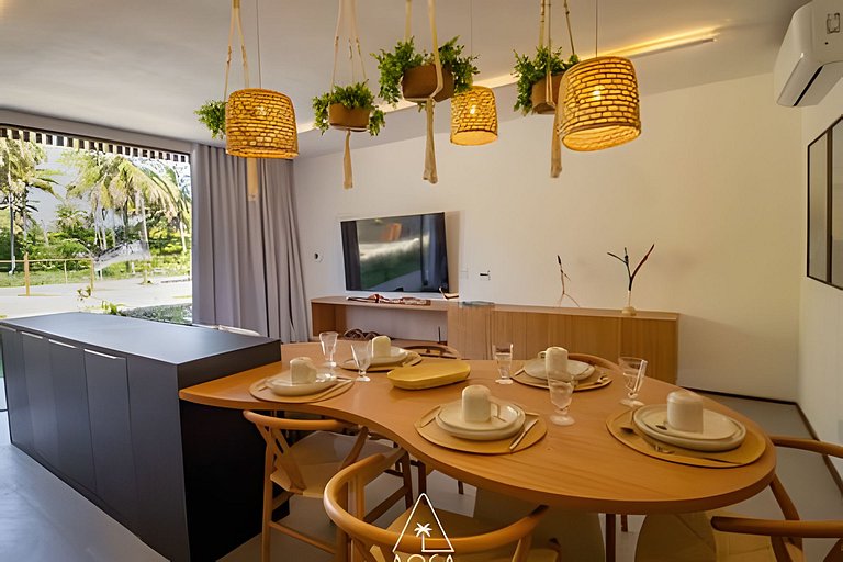 Casa Aura 50 meters from the Sea in Japaratinga