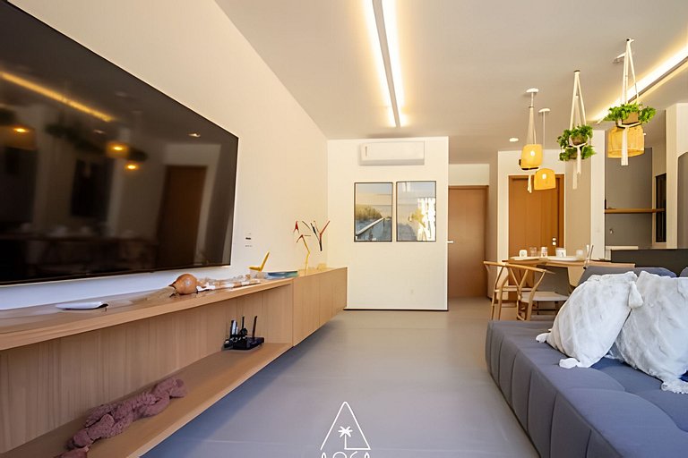 Casa Aura 50 meters from the Sea in Japaratinga