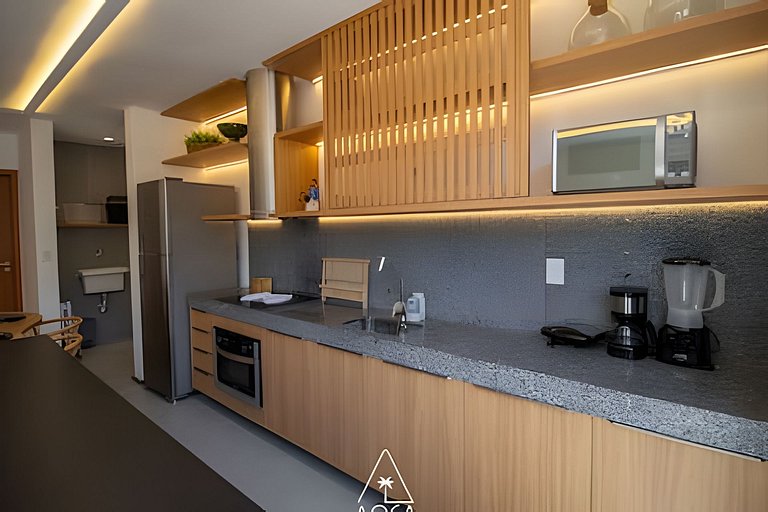 Flat Casa Moara a Beira-Mar em Japaratinga
