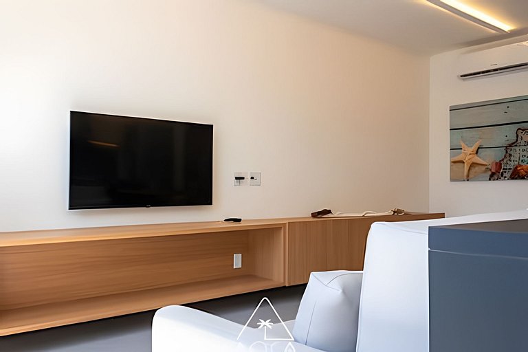 Flat Costa dos Corais by the Sea in Japaratinga
