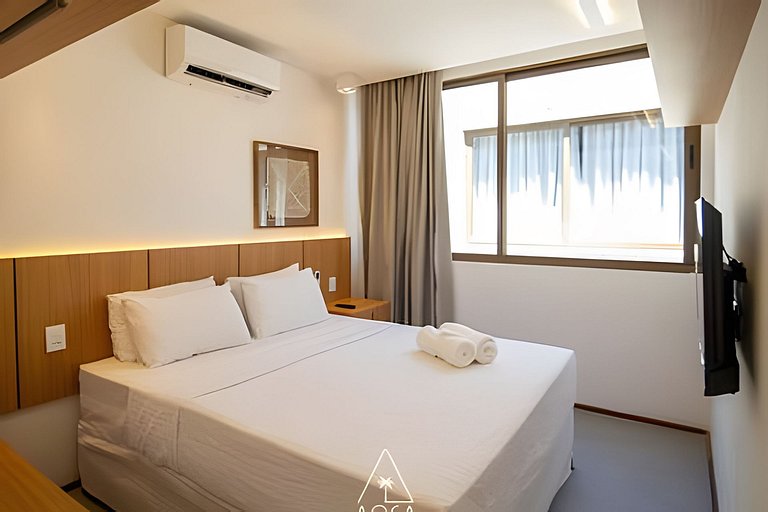 Flat Costa dos Corais by the Sea in Japaratinga