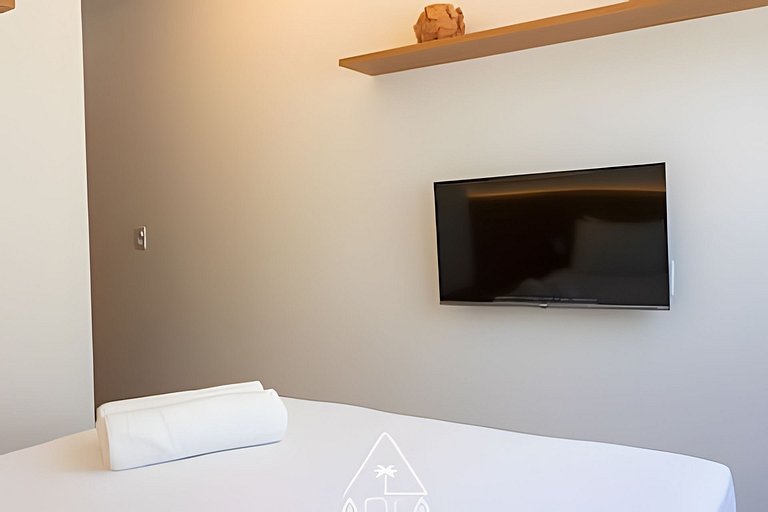 Flat Costa dos Corais by the Sea in Japaratinga