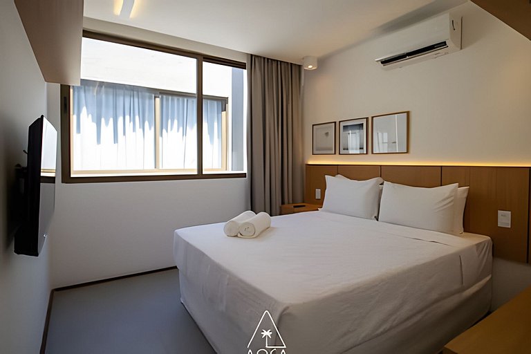 Flat Costa dos Corais by the Sea in Japaratinga
