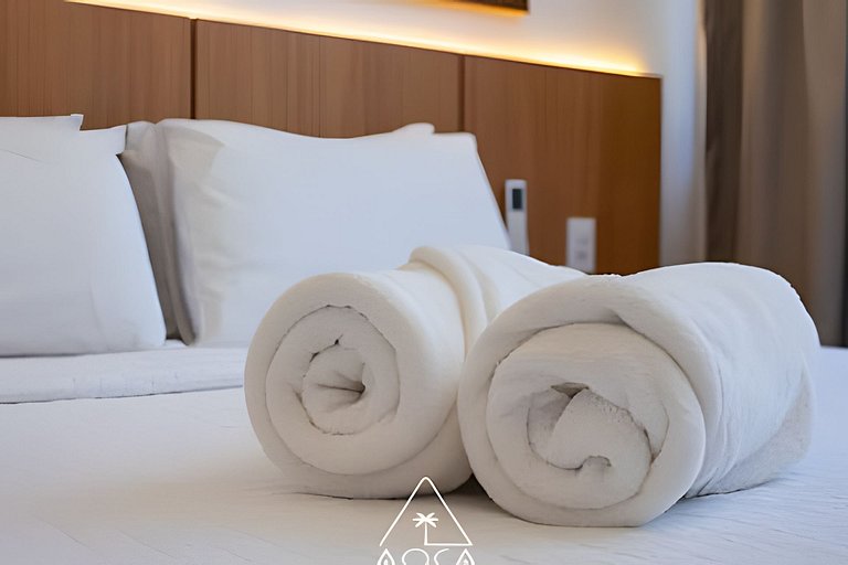 Flat Costa dos Corais by the Sea in Japaratinga