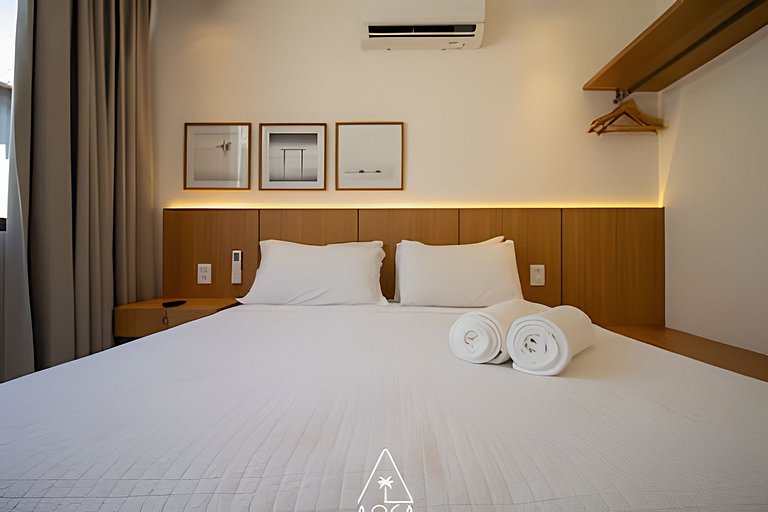 Flat Costa dos Corais by the Sea in Japaratinga