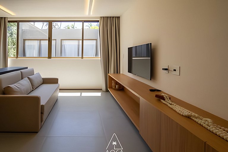 Flat Casa Moara a Beira-Mar em Japaratinga