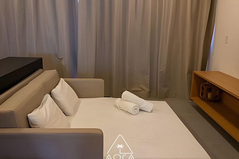 Flat Costa dos Corais by the Sea in Japaratinga