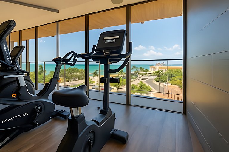 NewTime 809 - Studio de Luxo a Beira-Mar com Vista
