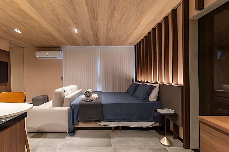 NewTime 809 - Studio de Luxo a Beira-Mar com Vista