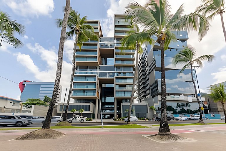 NewTime 809 - Studio de Luxo a Beira-Mar com Vista