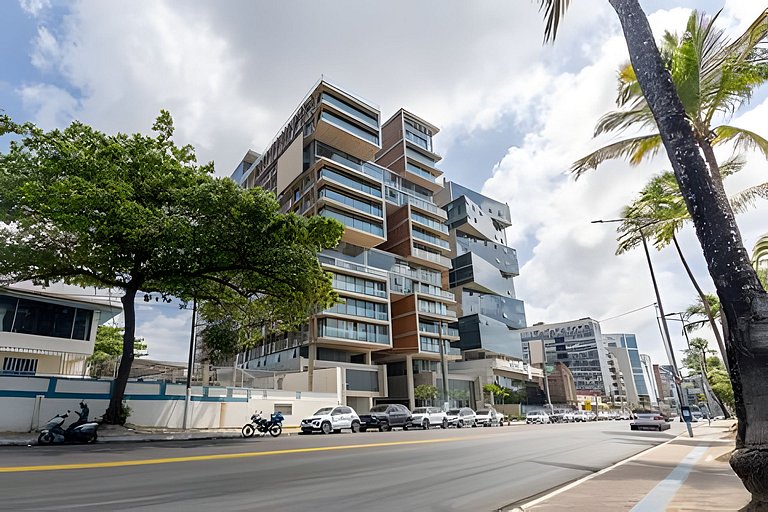 NewTime 809 - Studio de Luxo a Beira-Mar com Vista
