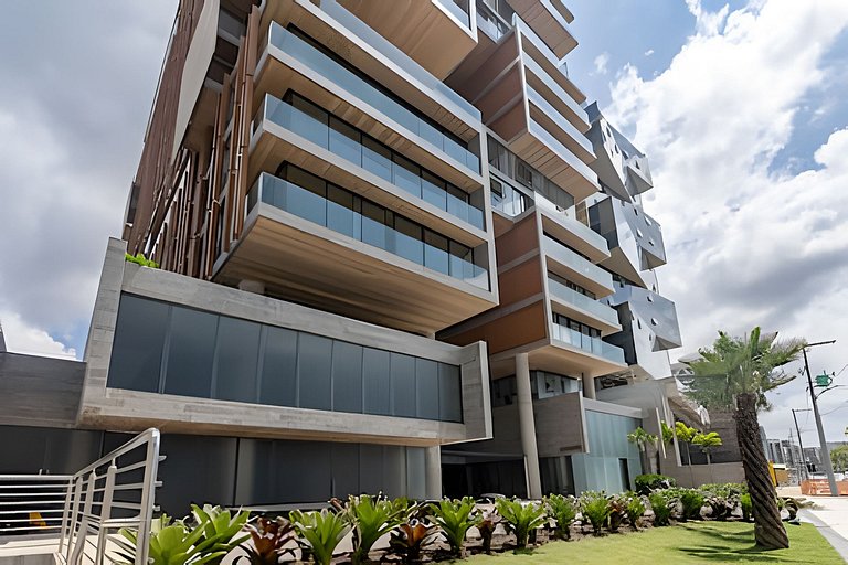 NewTime 809 - Studio de Luxo a Beira-Mar com Vista