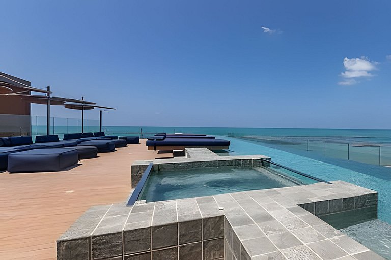 NewTime 809 - Studio de Luxo a Beira-Mar com Vista