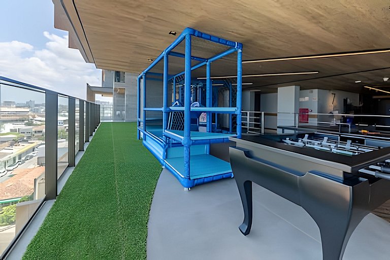 NewTime 809 - Studio de Luxo a Beira-Mar com Vista