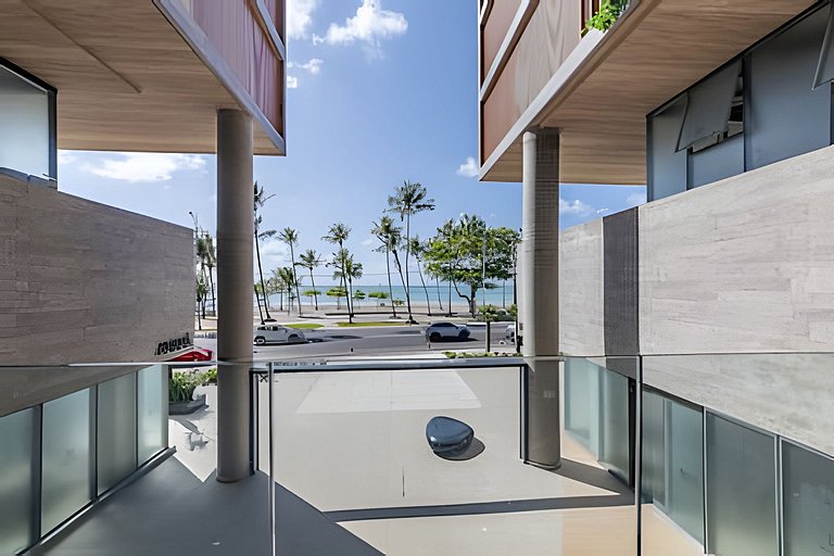 NewTime 809 - Studio de Luxo a Beira-Mar com Vista