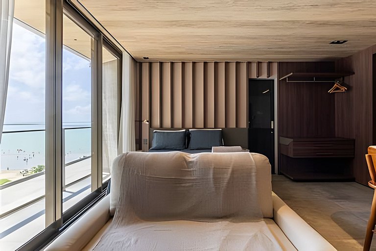 NewTime 809 - Studio de Luxo a Beira-Mar com Vista