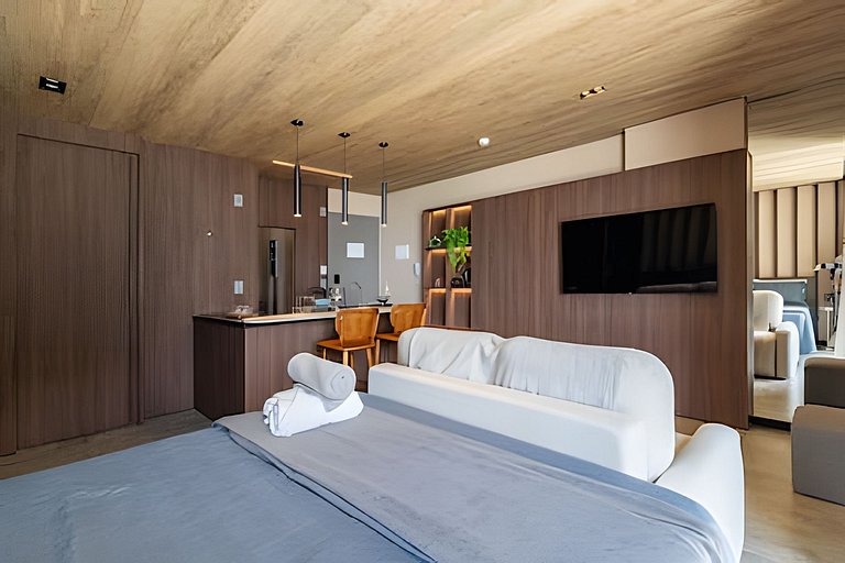 NewTime 809 - Studio de Luxo a Beira-Mar com Vista