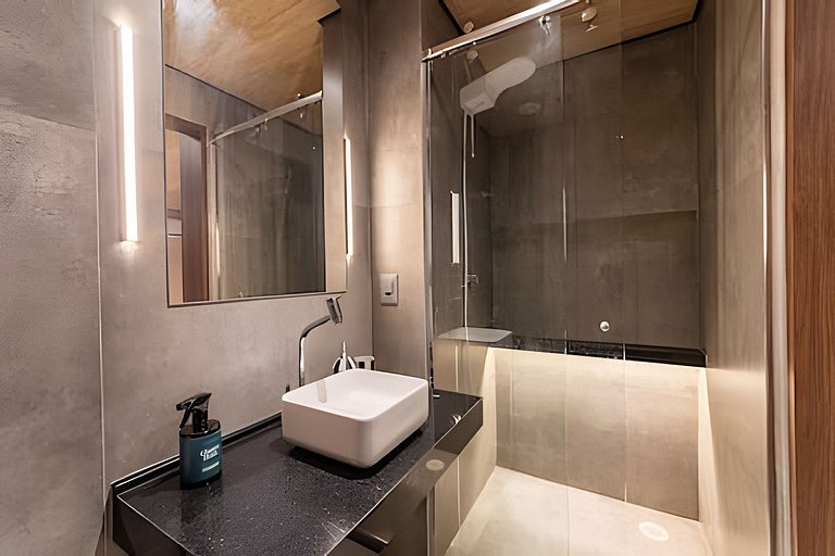 NewTime 809 - Studio de Luxo a Beira-Mar com Vista