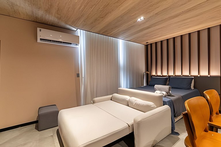 NewTime 809 - Studio de Luxo a Beira-Mar com Vista
