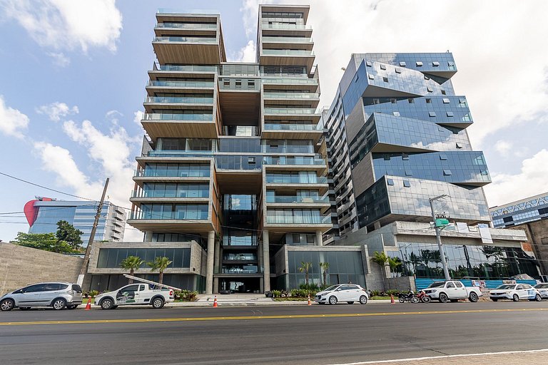NewTime 809 - Studio de Luxo a Beira-Mar com Vista