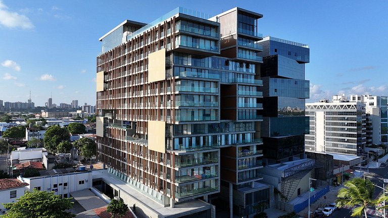 NewTime 809 - Studio de Luxo a Beira-Mar com Vista