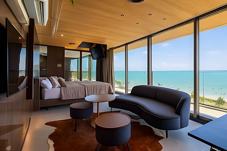 Studio 810, Vista Infinita do Mar em Maceió