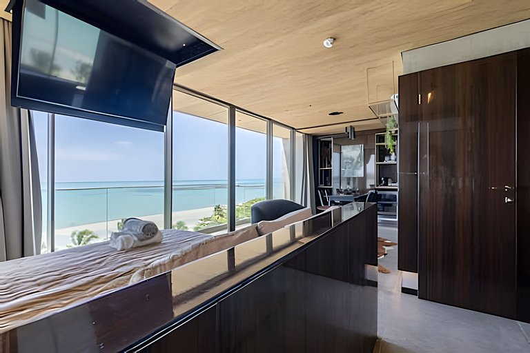 Studio 810, Vista Infinita do Mar em Maceió