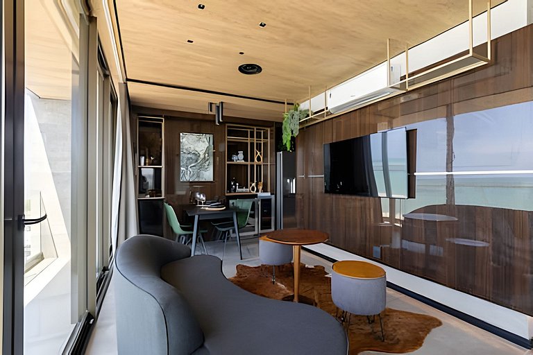 Studio 810, Vista Infinita do Mar em Maceió